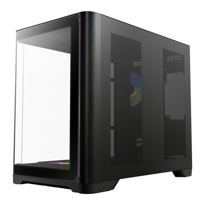 Antec C5 CURVED ARGB ATX | Micro-ATX | ITX ARGB Dual Chamber Mid-Tower Gaming Chassis - Black