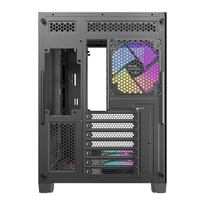 Antec C5 CURVED ARGB ATX | Micro-ATX | ITX ARGB Dual Chamber Mid-Tower Gaming Chassis - Black