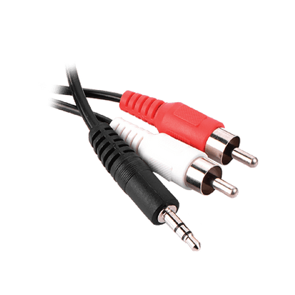 STEREO{MALE} TO 2 XRCA {MALE}  5 M CABLE