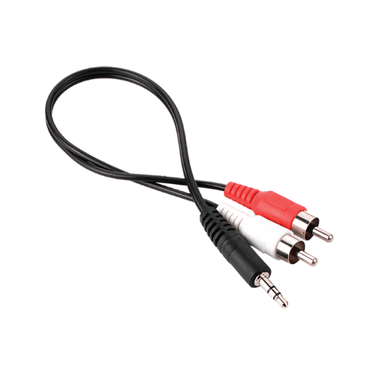 STEREO{MALE} TO 2 XRCA {MALE}  5 M CABLE