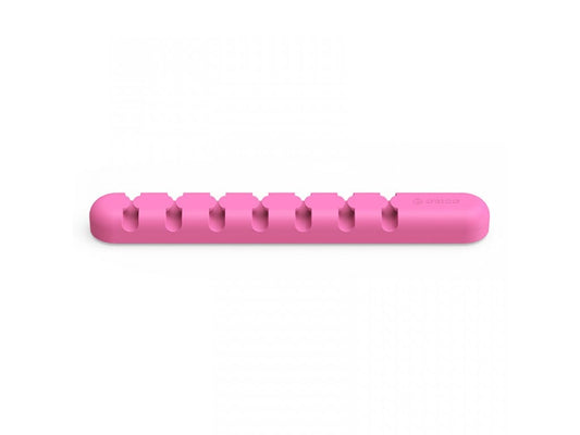 Orico 7 Slot Desktop Cable Clip - Pink