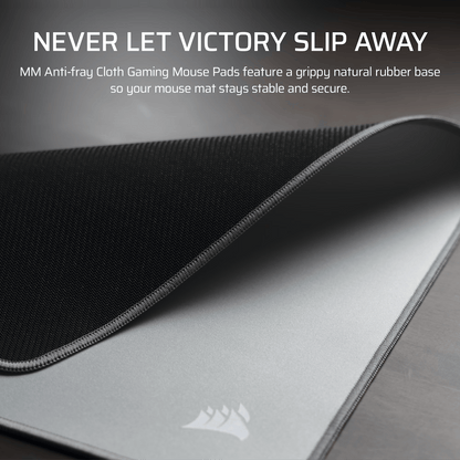 Corsair MM Anti-fray Cloth Medium Gaming Mouse Pad – Gray