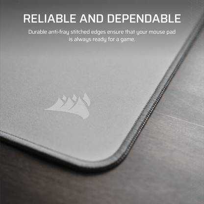 Corsair MM Anti-fray Cloth Medium Gaming Mouse Pad – Gray