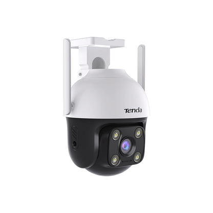 Close-up detail of the 4MP camera lens and IR/night vision sensors.

