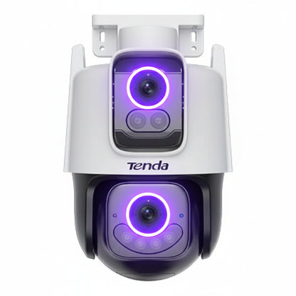 Tenda CH9-WCA dual-lens outdoor camera front view

