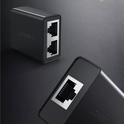 UGREEN RJ45 Splitter Adapter 2 Pack (Black)