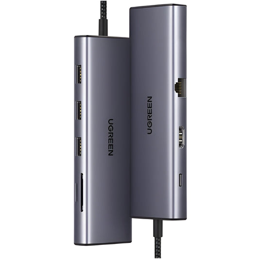 UGREEN 9-in-1 Type-C Hub | HDMI | VGA | LAN | SD/TF | 100W PD | USB3.0