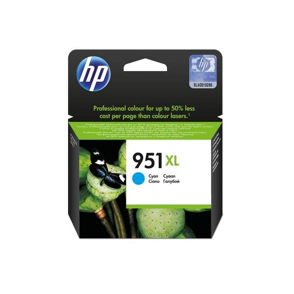 HP 951XL High Yield Cyan Original Ink Cartridge