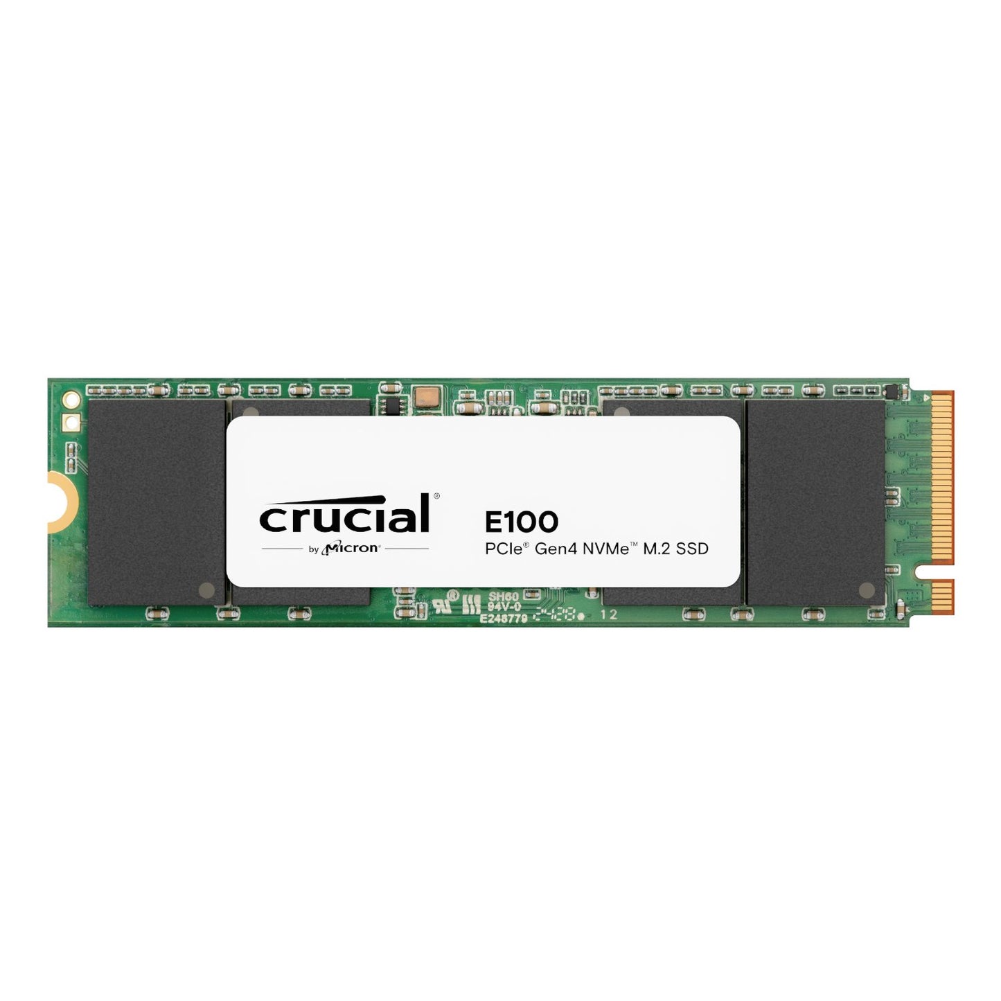 Asus Cobble M.2 SSD Type-C Enclosure and Crucial E100 1TB NVMe Bundle - Grey