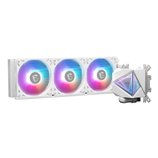 MSI MAG Coreliquid I360 ARGB AIO Liquid CPU Cooler – White