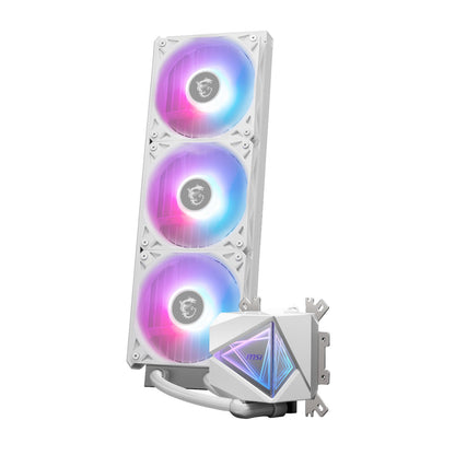 MSI MAG Coreliquid I360 ARGB AIO Liquid CPU Cooler – White
