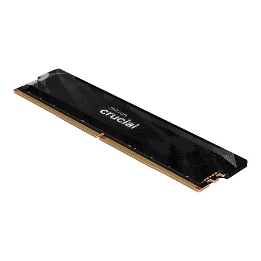 Crucial Pro 16GB 6400Mhz DDR5 Desktop OC Gaming Memory - Black