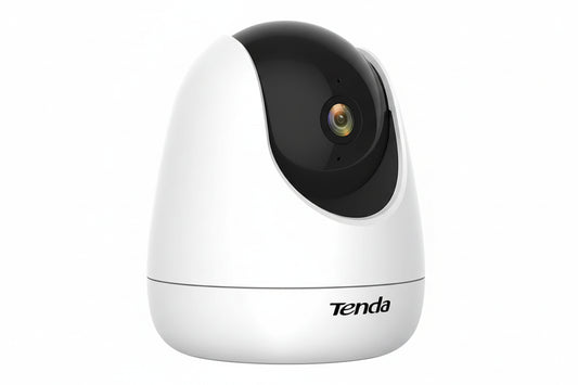 Tenda CP3 pan tilt indoor camera side angle

