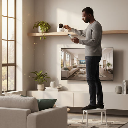 Tenda CP3 infrared night vision LEDs around lens


