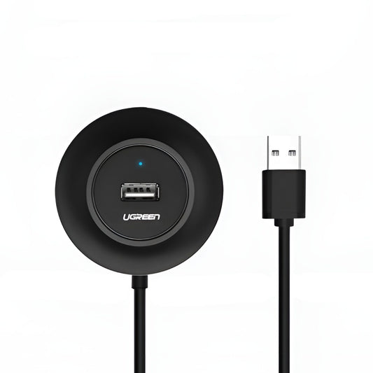 UGREEN 4-IN 1 USB 2.0 Hub (20777) - Black