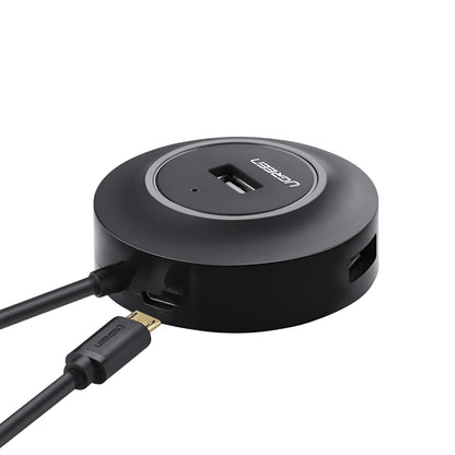 UGREEN 4-IN 1 USB 2.0 Hub (20777) - Black