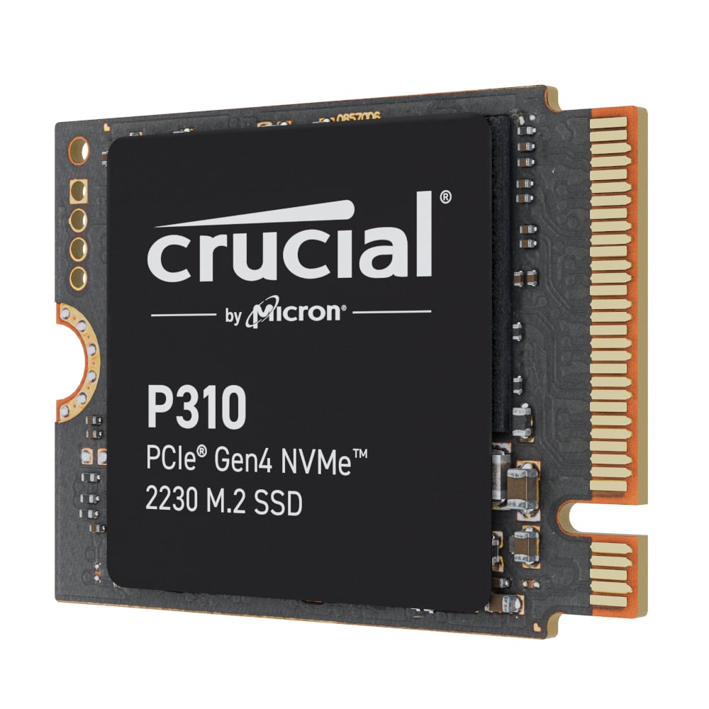 Crucial P310 1TB PCIe Gen4 2230 NVMe M.2 SSD