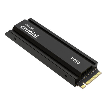 Crucial P510 1TB M.2 Gen5 with Heatsink NVMe 3D NAND SSD
