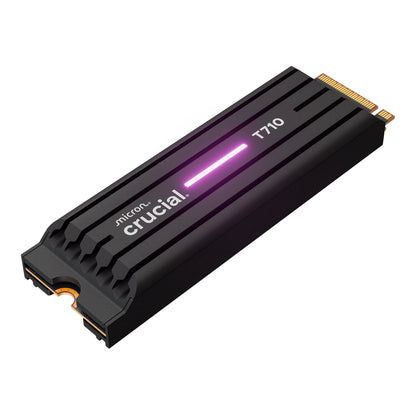 Crucial T710 1TB M.2 NVMe Gen5 NAND SSD with Heatsink