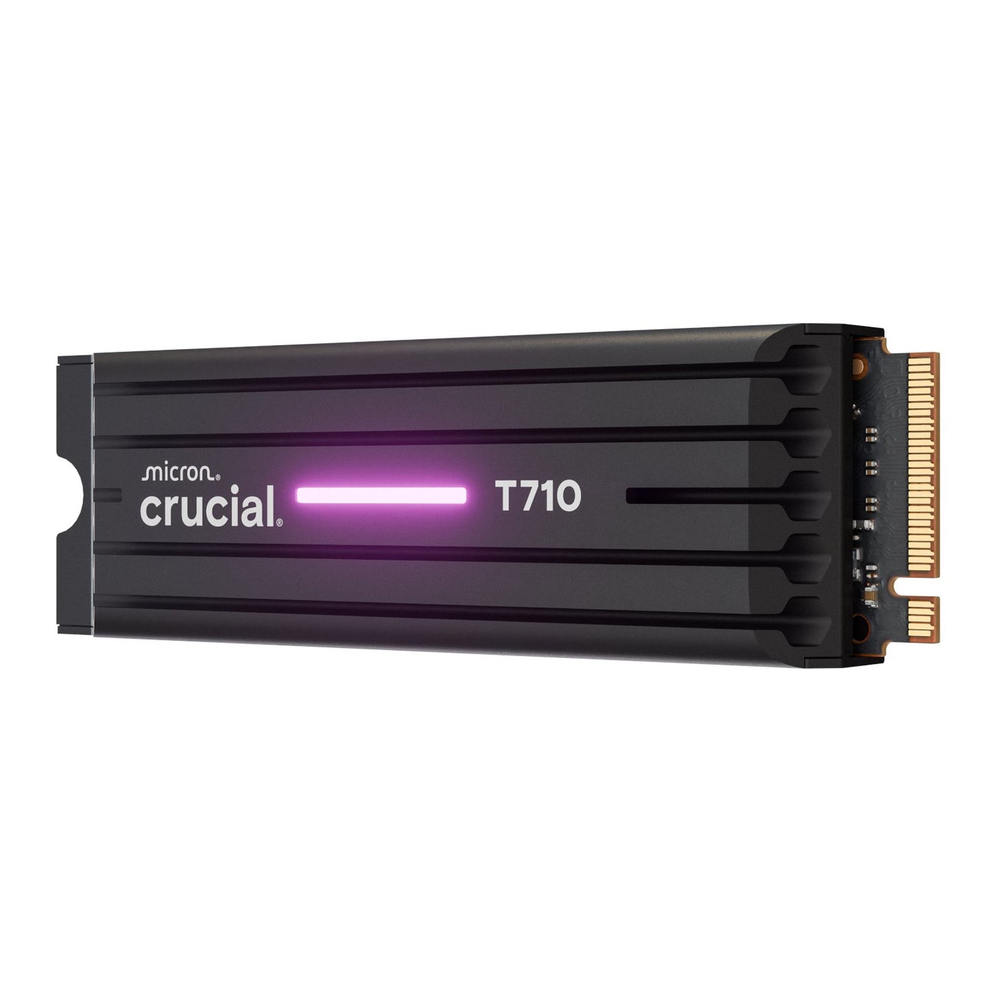 Crucial T710 1TB M.2 NVMe Gen5 NAND SSD with Heatsink