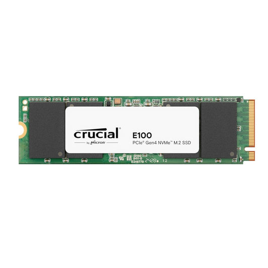 Crucial E100 2TB NVMe M.2 SSD PCIe Gen4 5000MB/s Speed