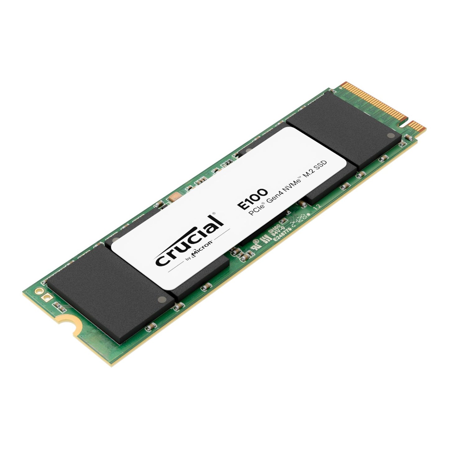 Crucial E100 2TB PCIe Gen4 2280 NVMe M.2 SSD