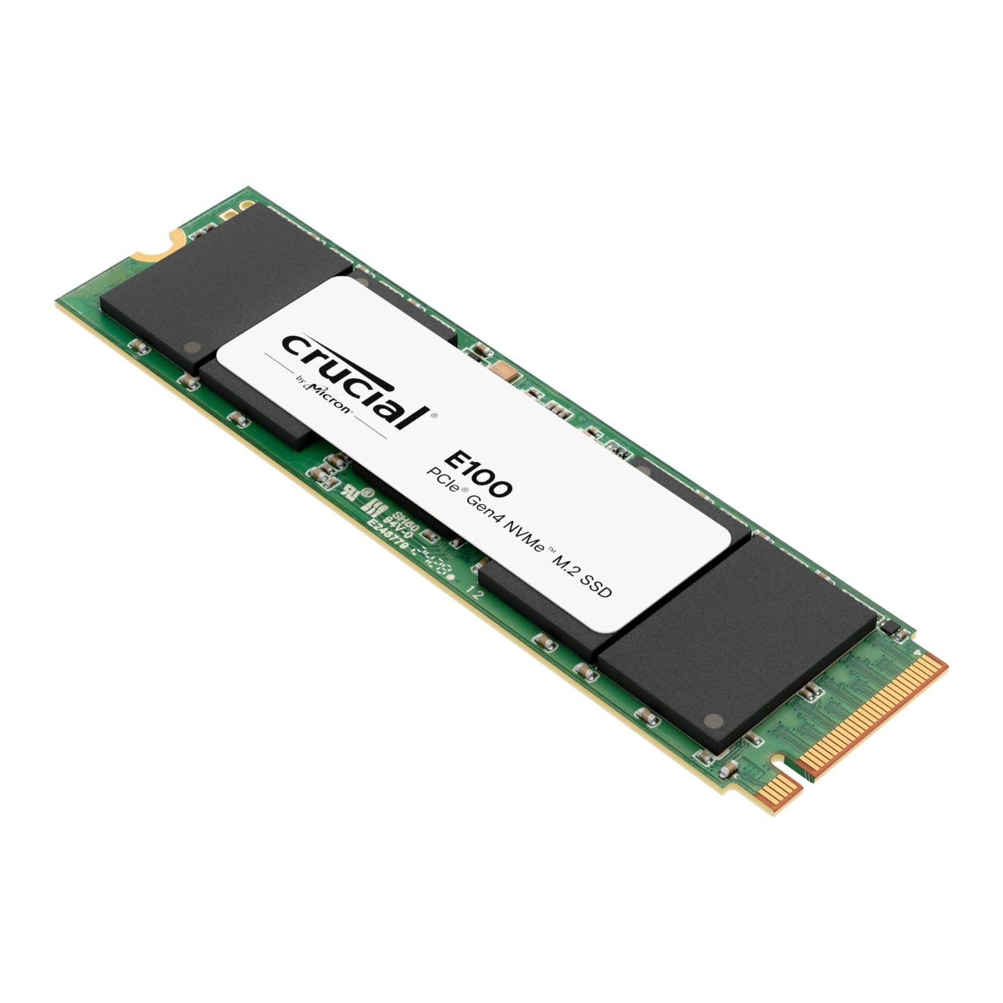 Crucial E100 2TB NVMe M.2 SSD PCIe Gen4 5000MB/s Speed