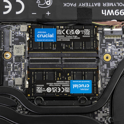 Crucial DDR5-6400 64GB CSODIMM Notebook Memory Kit (2 x 32GB)