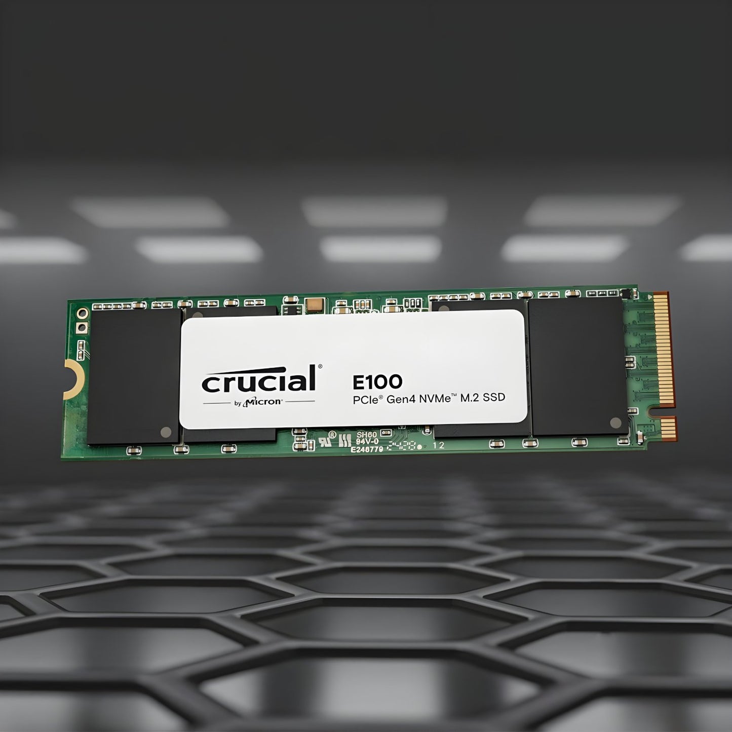 Crucial E100 PCIe Gen4 NVMe M.2 SSD - 480GB