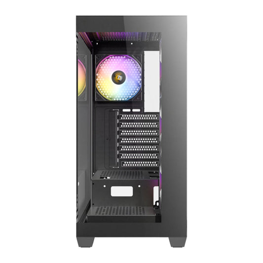 Antec CX300 ARGB ATX Gaming Chassis – Black | Tempered Glass, 4 ARGB Fans, 360mm Radiator Support