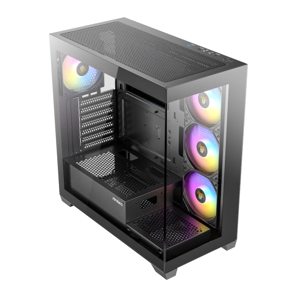 Antec CX300 ARGB ATX Gaming Chassis – Black | Tempered Glass, 4 ARGB Fans, 360mm Radiator Support