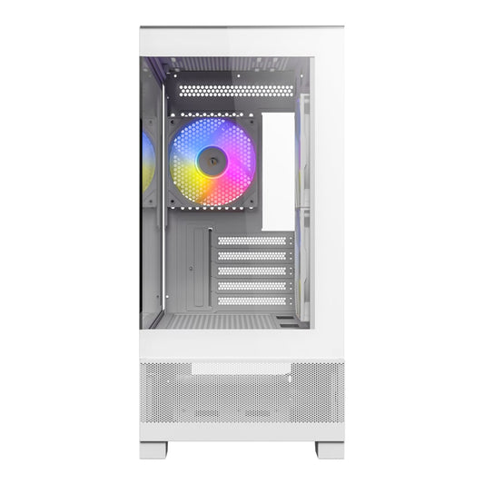 Antec CX500M Micro-ATX | ITX RGB Mini-Tower Gaming Chassis Type-C - White