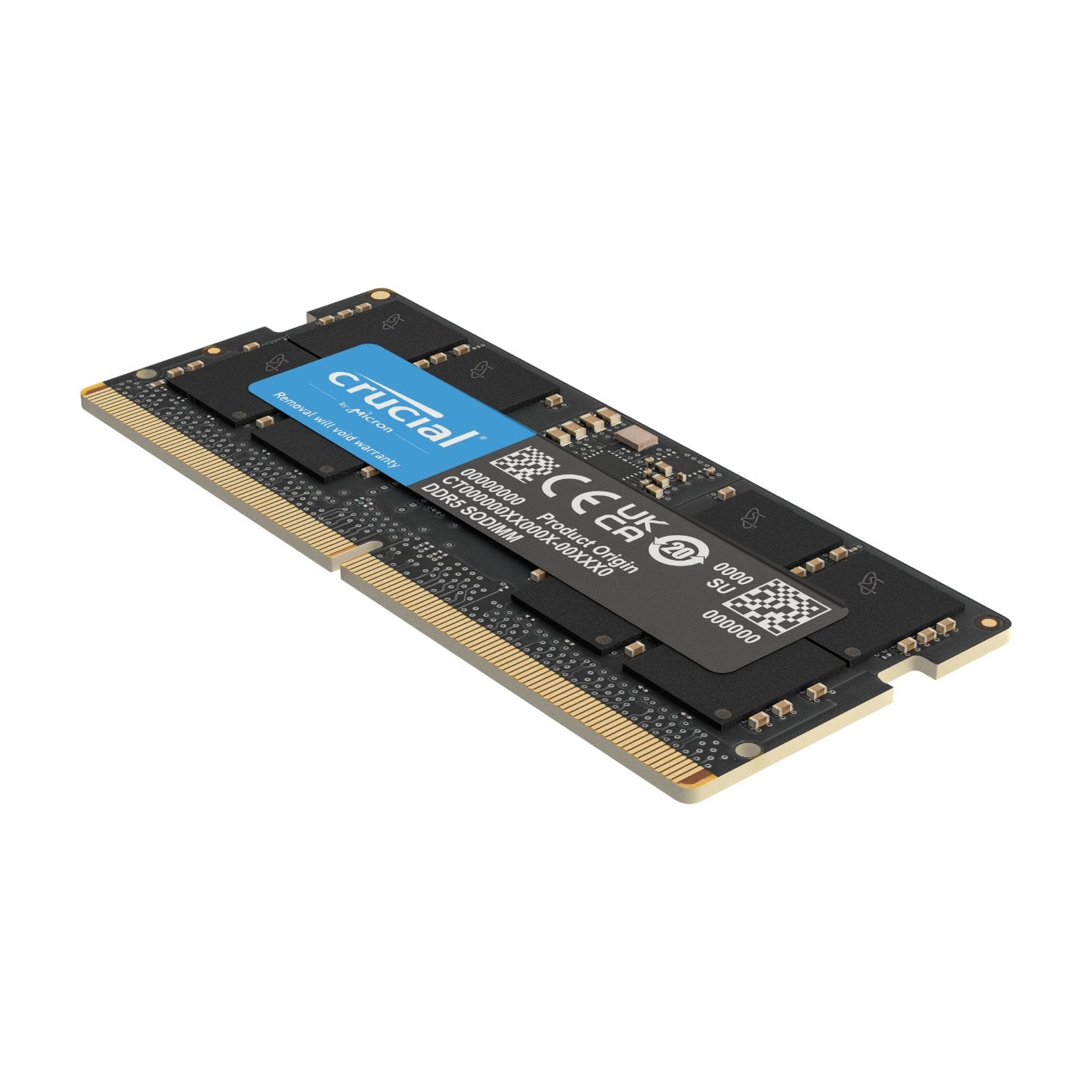 Crucial 16GB 5600MHz DDR5 SODIMM Notebook Memory – Matrix