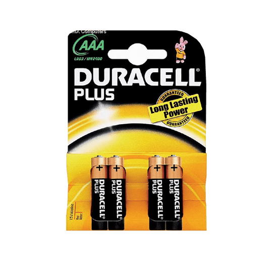 Duracell AAA 4 Pack Batteries