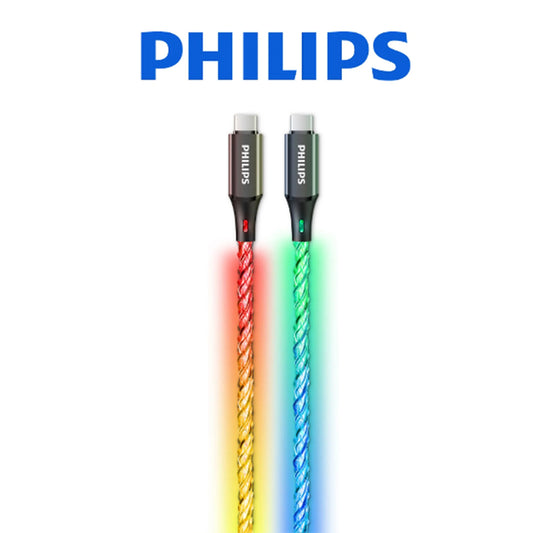 Premium 60W fast charging Philips Type-C cable