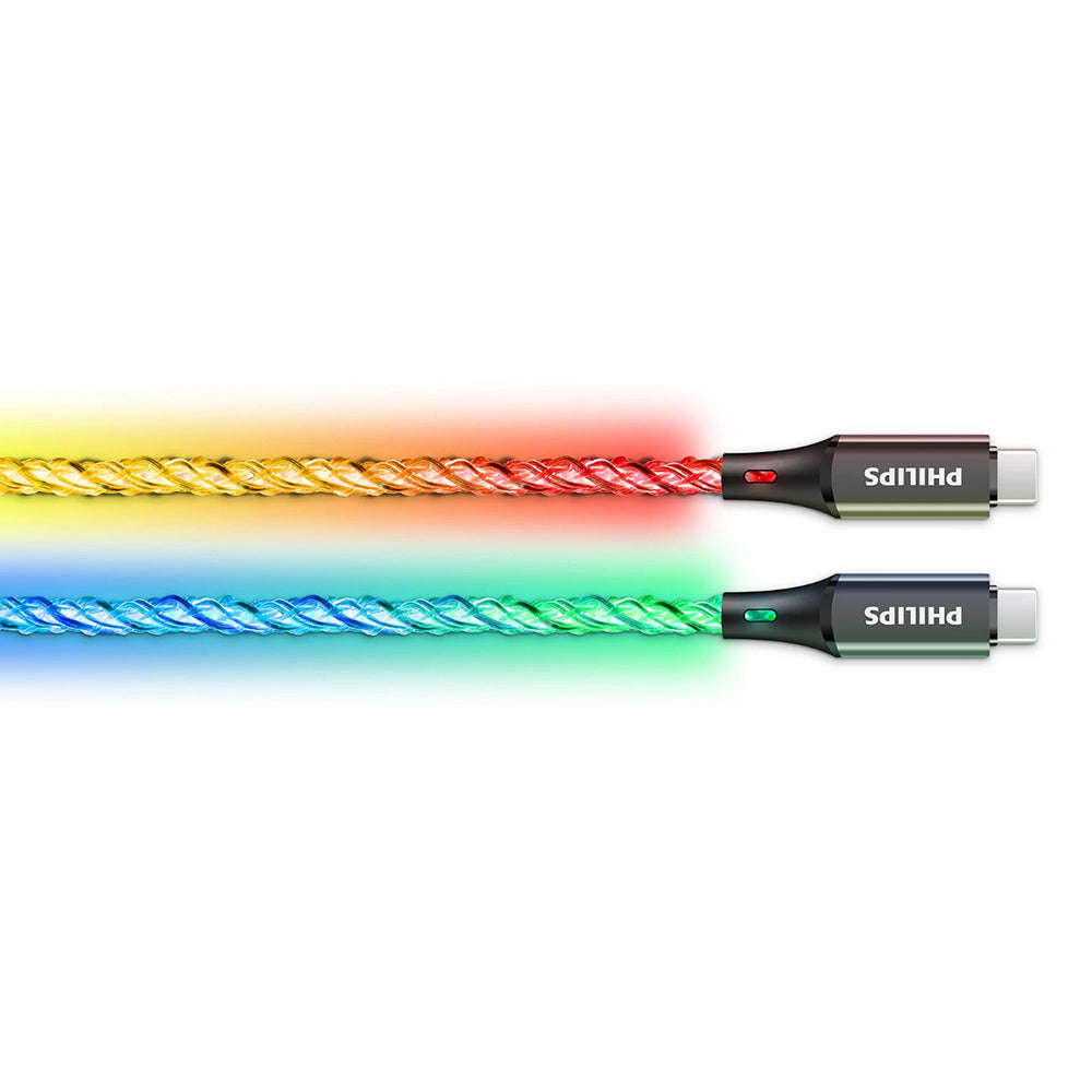 RGB ambilight Philips party cable glowing during charge