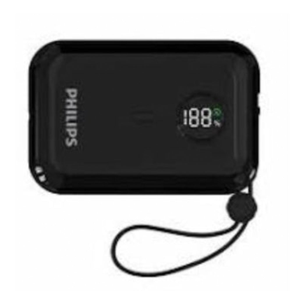 Philips DLP2228CB/00 black power bank front view
