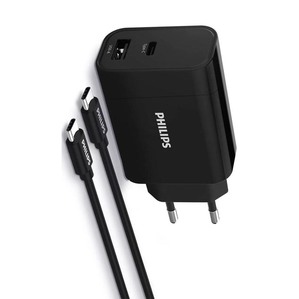 Philips Ultra Fast Charger 30W (DLP2621C/12) with USB-C and USB-A PD support