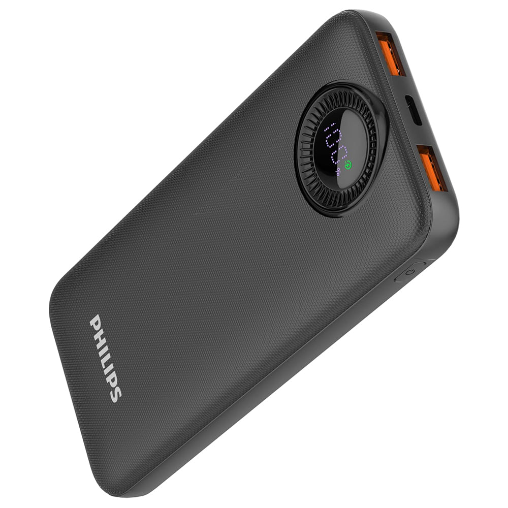 Philips 10,000mAh PD22.5W Power Bank in black