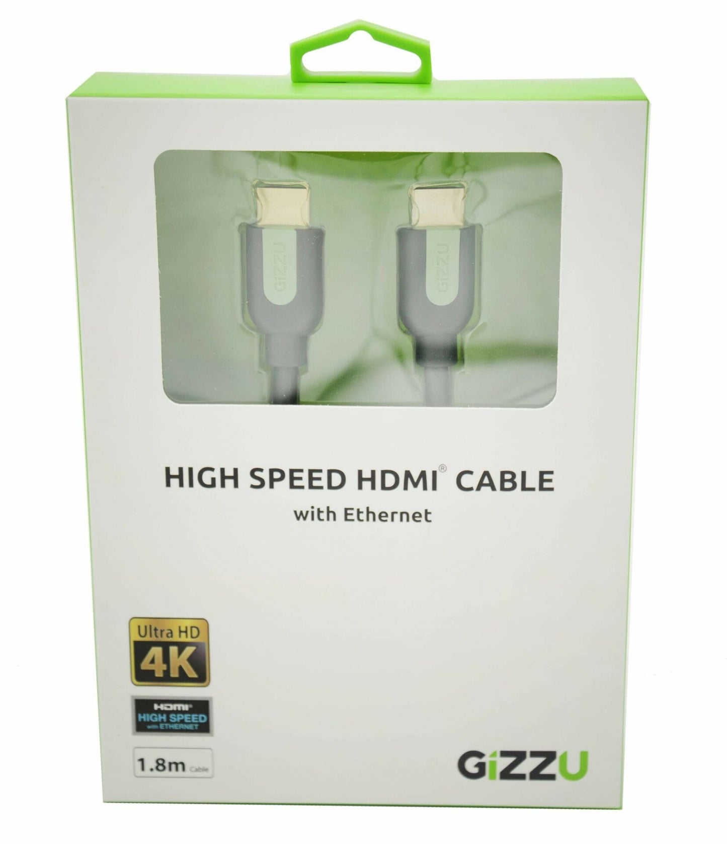 GIZZU High Speed V2.0 HDMI 1.8m Cable with Ethernet