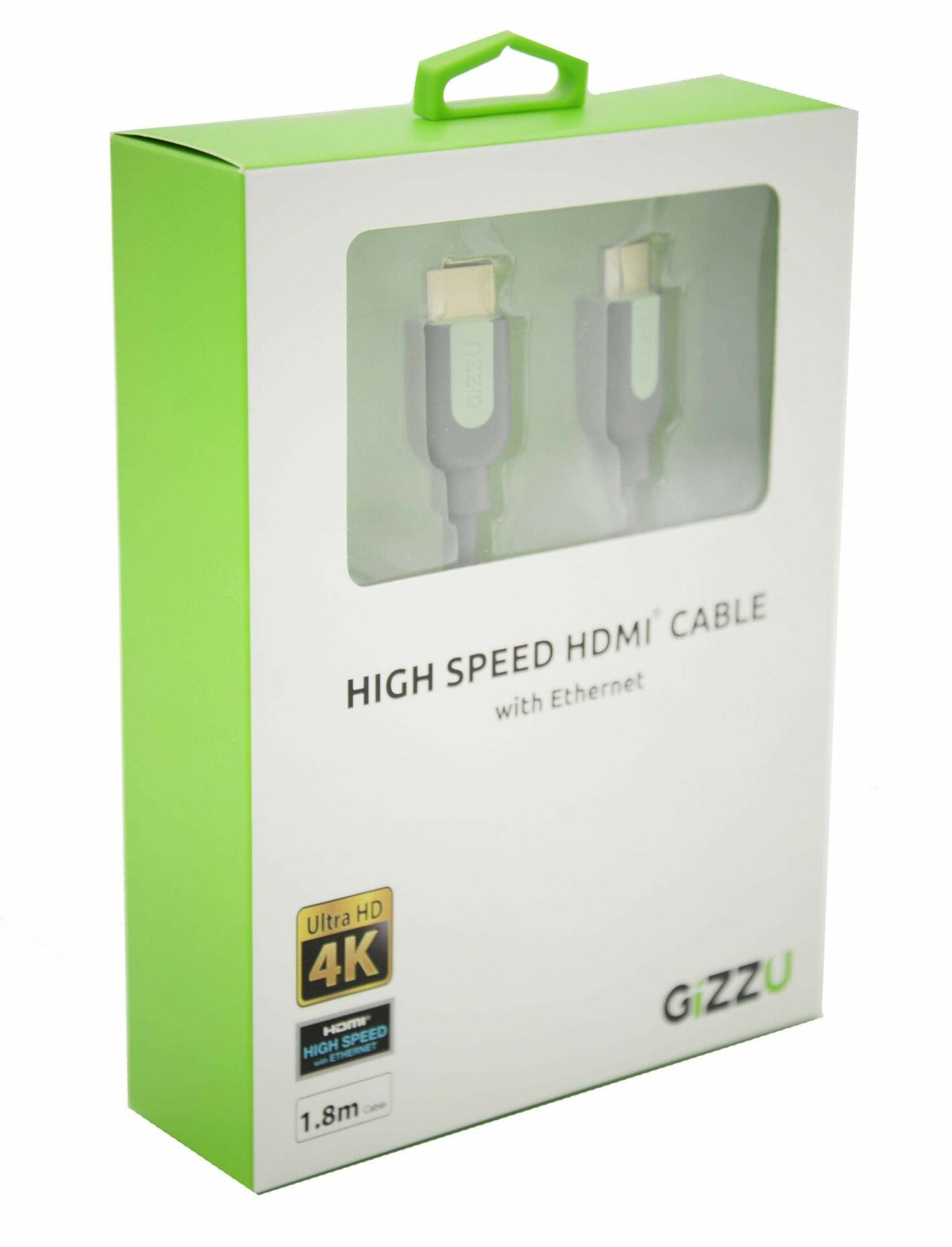 GIZZU High Speed V2.0 HDMI 1.8m Cable with Ethernet