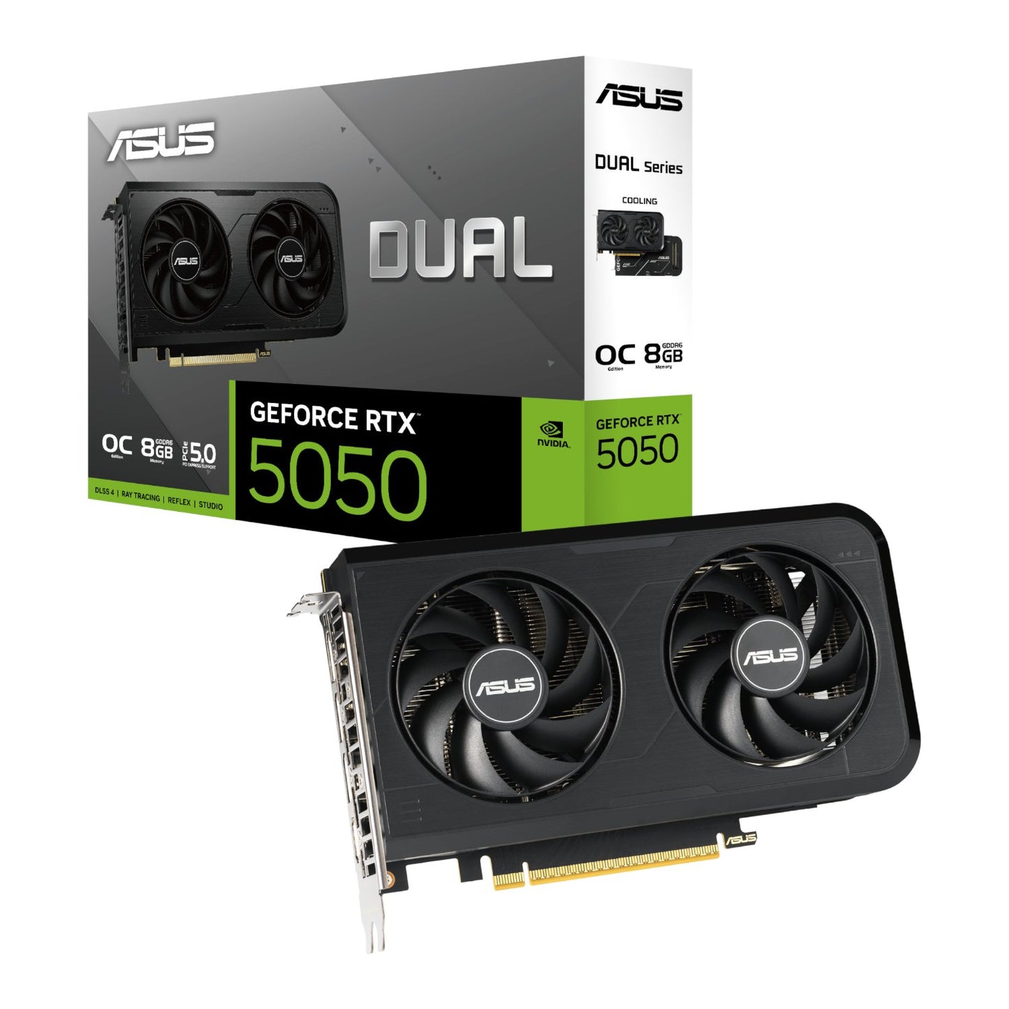 Asus Nvidia GeForce RTX 5050 Dual OC 8GB GDDR6 Graphics Card