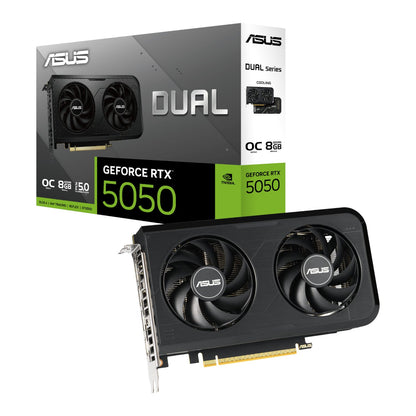 Asus Nvidia GeForce RTX 5050 Dual OC 8GB GDDR6 Graphics Card