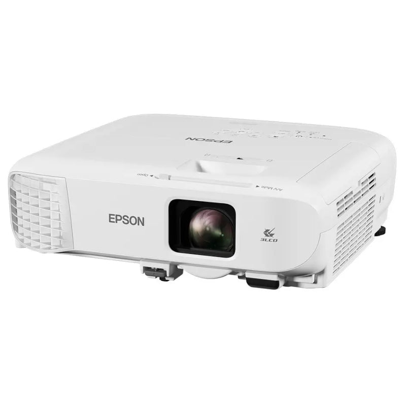 Epson projector on a white background