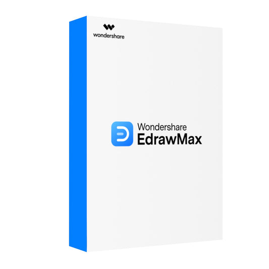 Wondershare EdrawMax Individual Diagram Software (Digital Perpetual License)