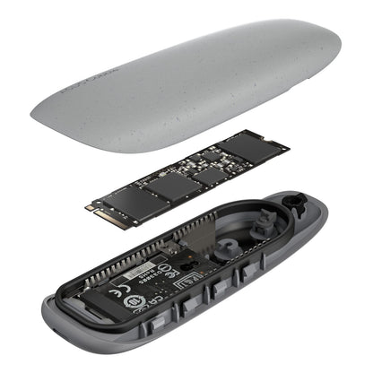 Asus Cobble M.2 SSD Enclosure - Grey