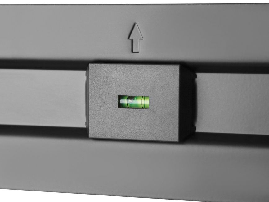 Built in level of the Equip 650317 Low-Profile TV Wall Mount for 37-70 Inch Screens