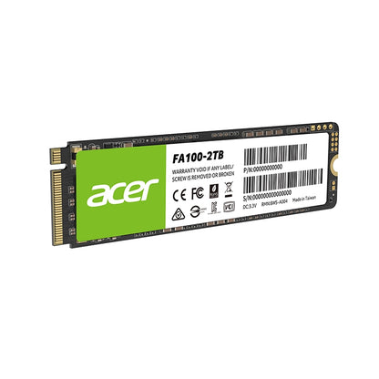 Acer FA100 2TB M.2 NVMe SSD Gen3 x4 with 3300MB/s read speed