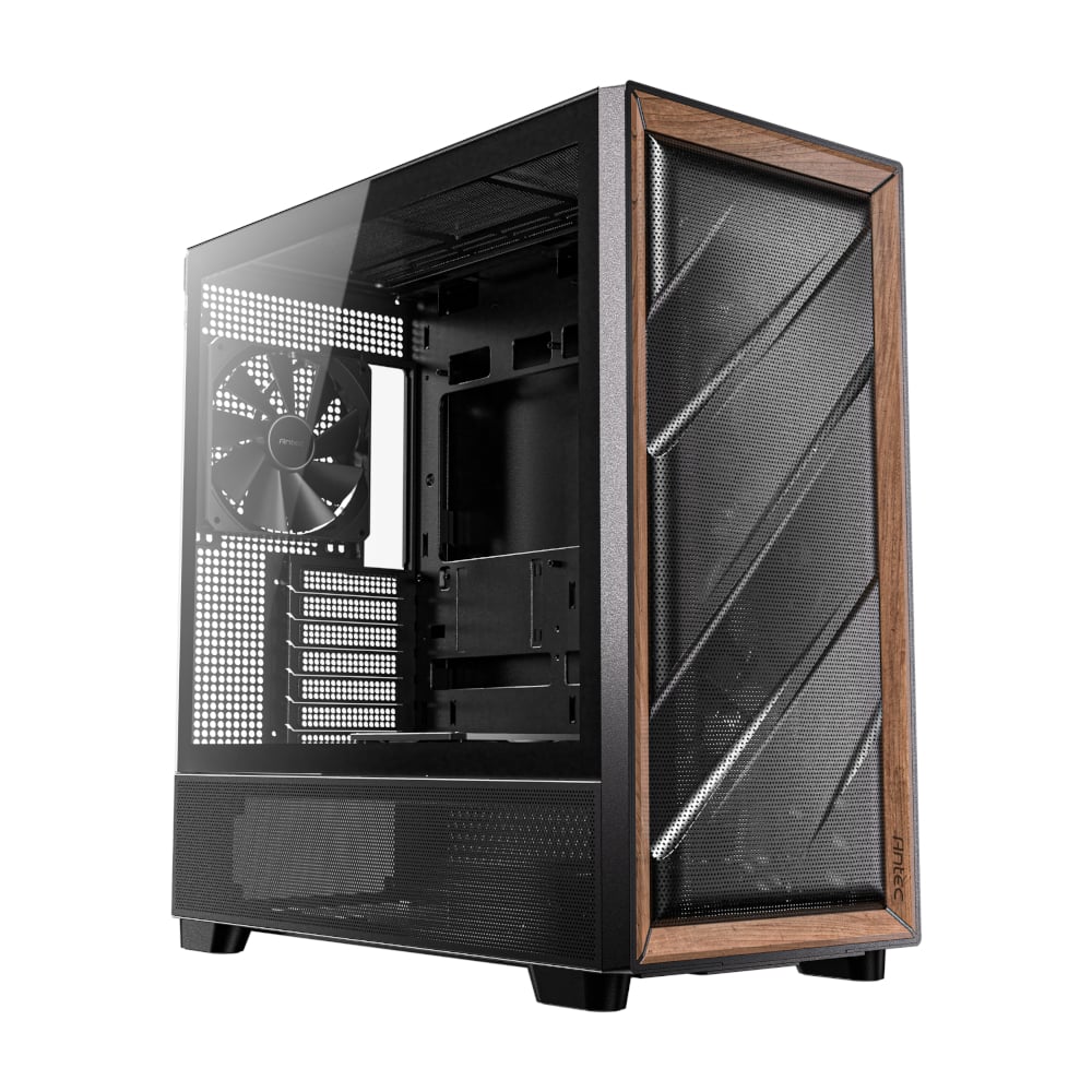 Antec FLUX ATX Wood Mid-Tower Gaming Chassis