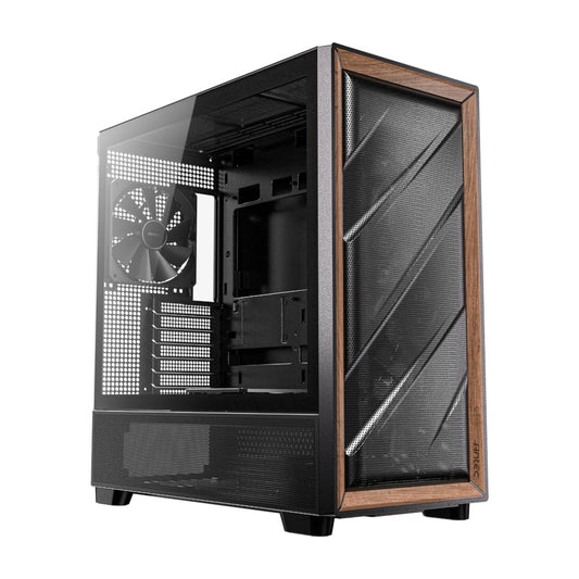 Antec FLUX ATX Wood Mid-Tower Gaming Chassis